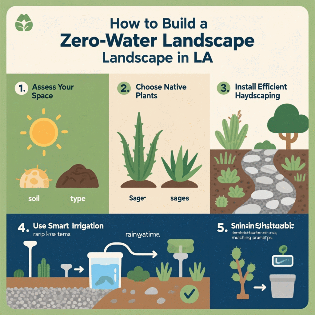How to Build a Zero-Water Landscape in LA