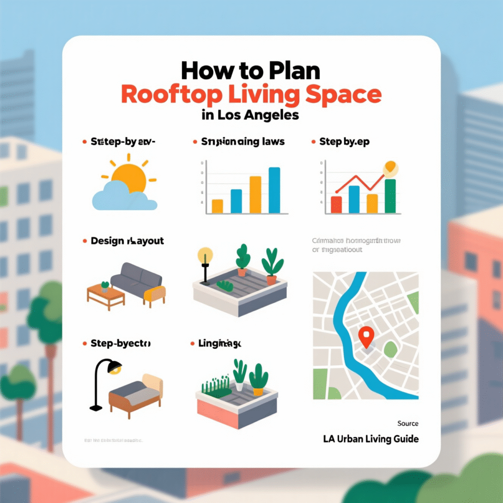 How to Plan a Rooftop Living Space in Los Angeles