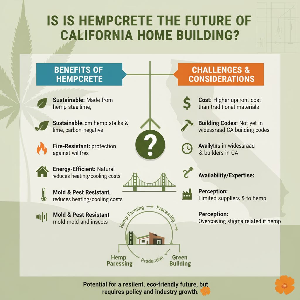 Is Hempcrete the Future of Home Building in California?